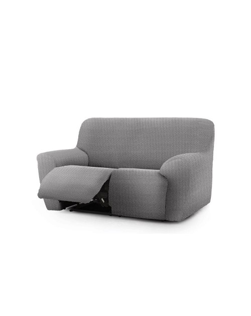 Copridivano recliner 2 posti grigio Jaz 150-200