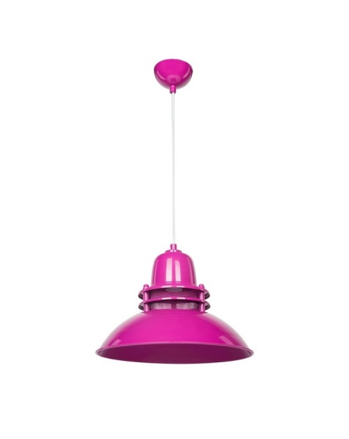 Lampada a sospensione stile industriale Tibet ASZ0872 colore fucsia