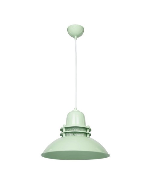 Lampada a sospensione stile industriale Tibet ASZ0873 colore menta