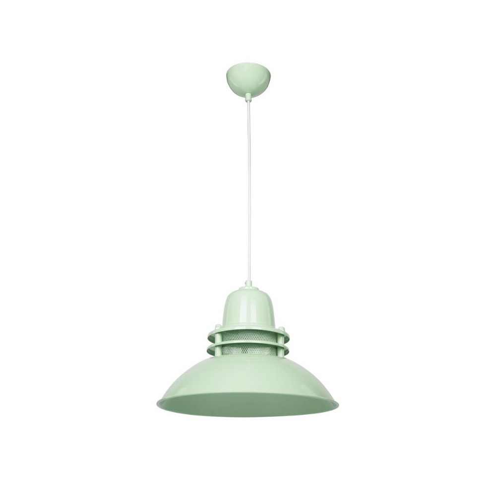 Lampada a sospensione stile industriale Tibet ASZ0873 colore menta