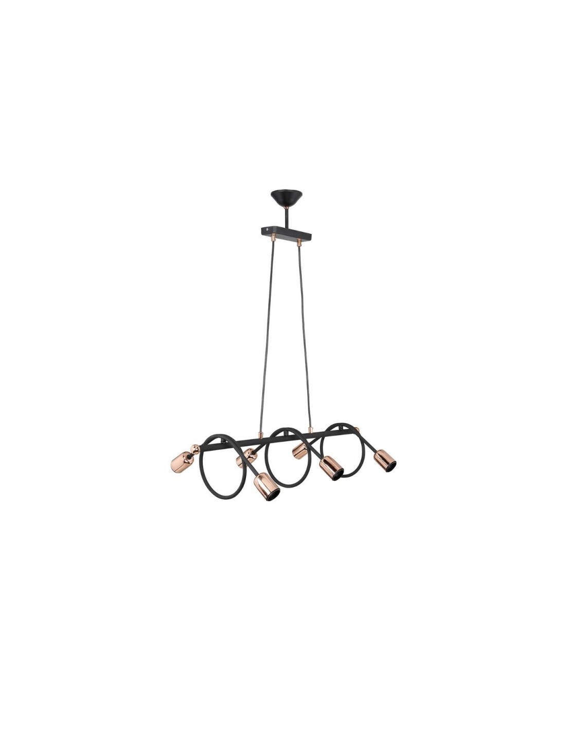 Lampada a sospensione stile contemporaneo con 6 punti luce Derbent MDL3938