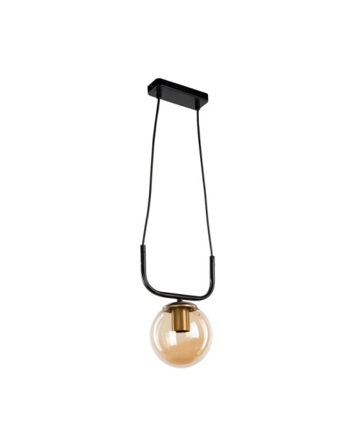 Lampada a sospensione stile minimal Terena ASZ1422 nera