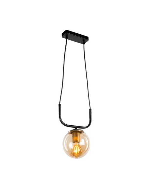 Lampada a sospensione stile minimal Terena ASZ1422 nera