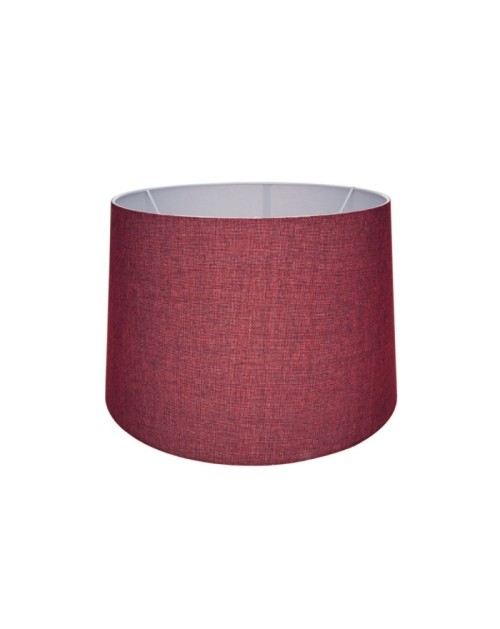 Paralume tessuto rosso Deco MDL3011