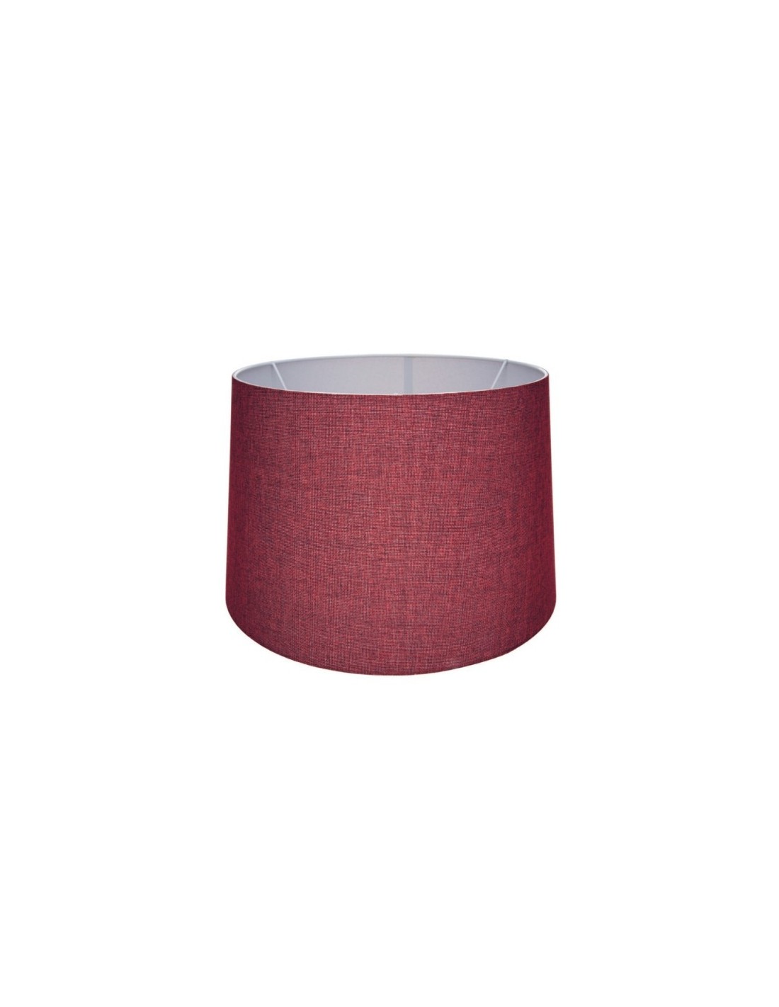 Paralume tessuto rosso Deco MDL3011