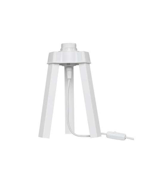 Lampada da tavolo treppiede legno colore bianco Piko MDL4768 22.5H