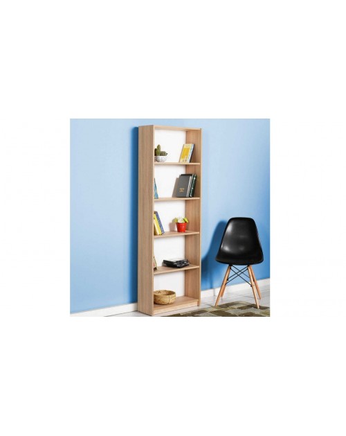 Libreria sonoma 5 scomparti 58 x170x23 cm