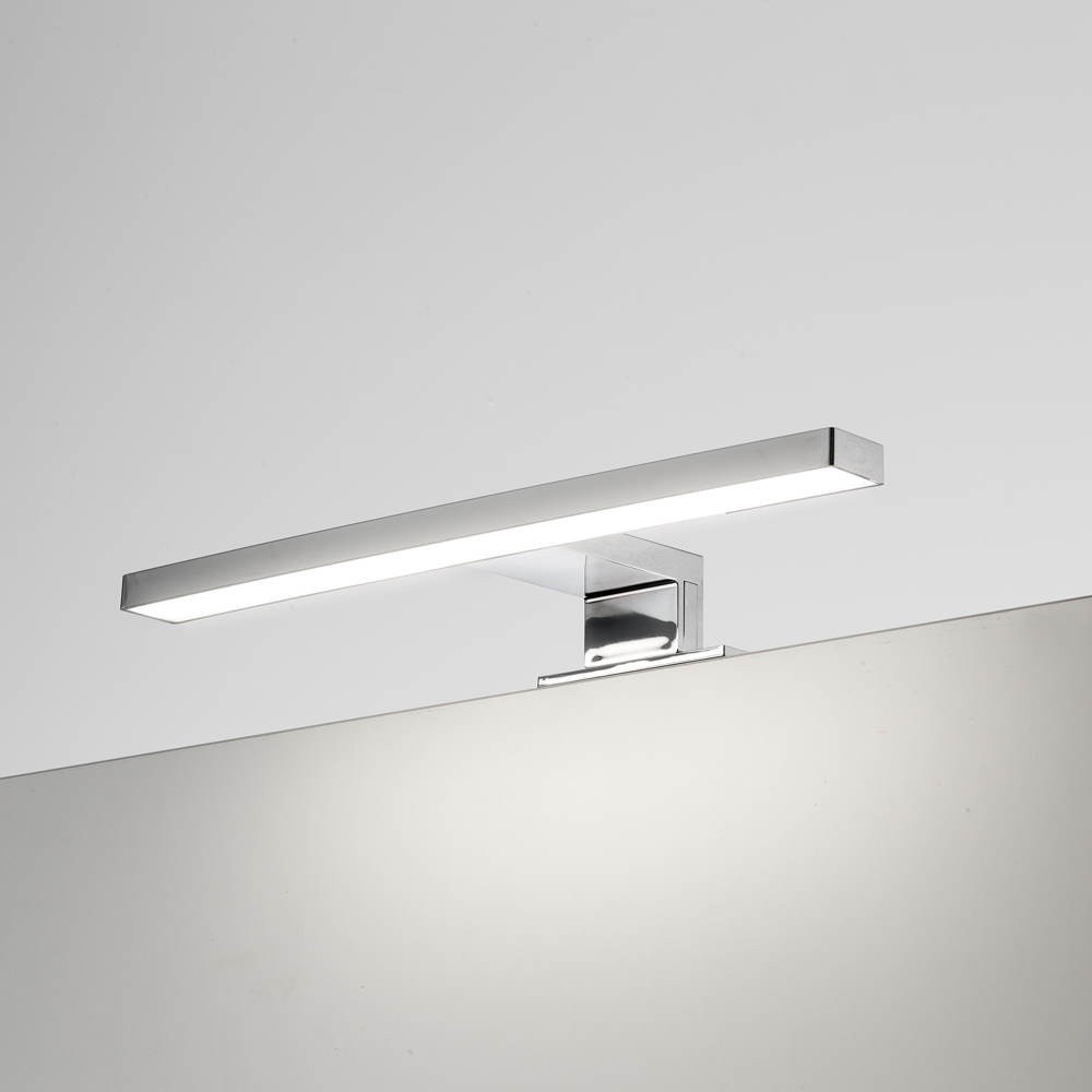 Lampada LED per bagno Kyra 300 mm cromata