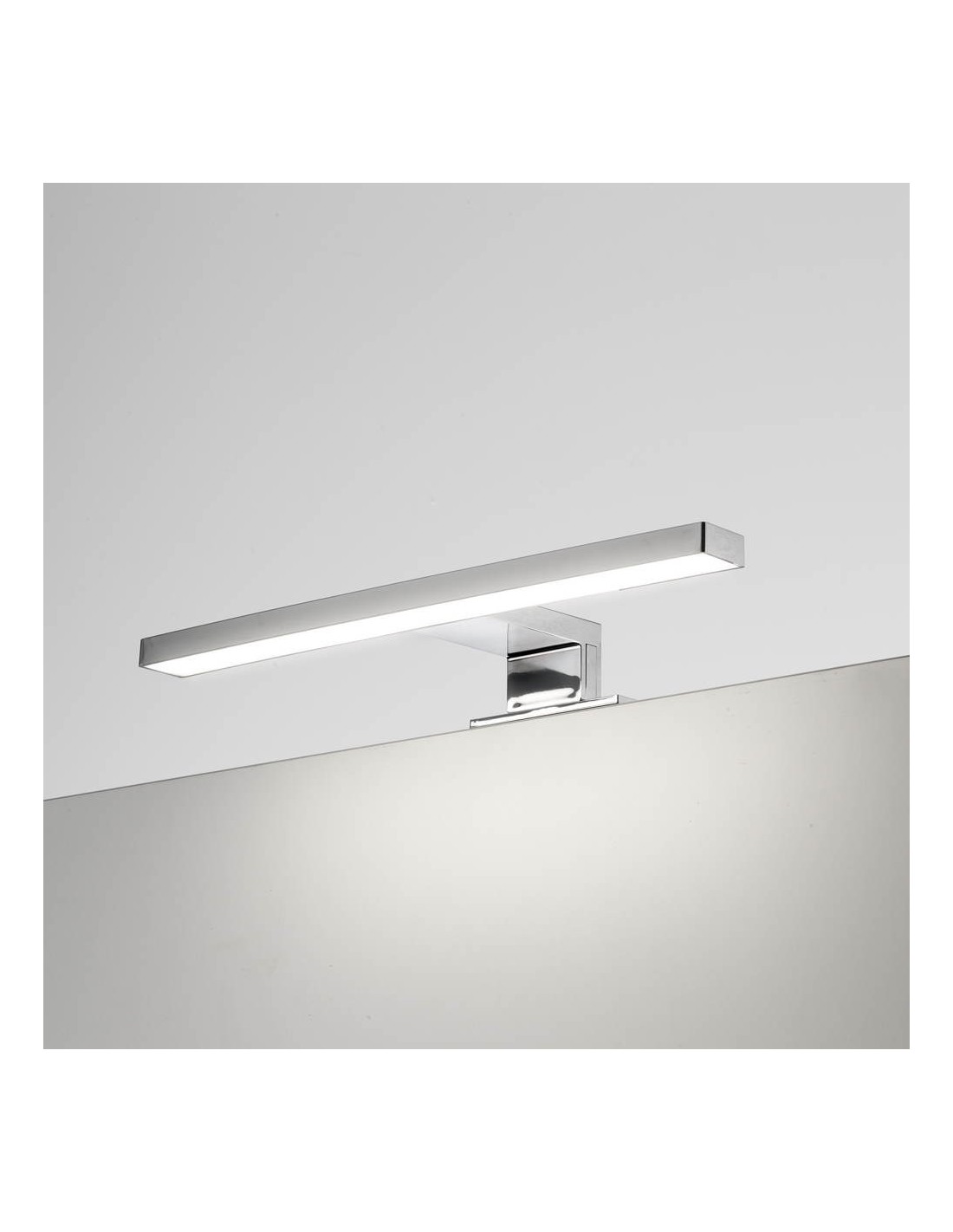 Lampada LED per bagno Kyra 300 mm cromata