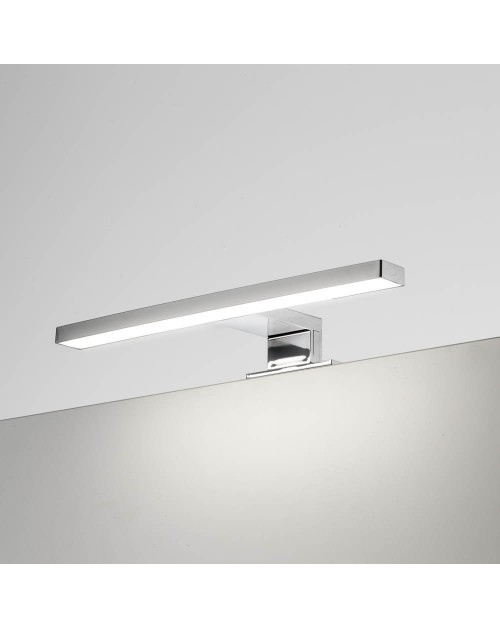 Lampada LED per bagno Kyra 600 mm cromata